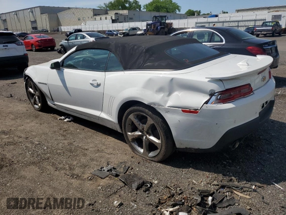 2014 Chevrolet Camaro LT with VIN 2G1FC3D35E9243221, listed as a Copart auction lot 56354315 with 130,781 mi miles and Salvage title. Bid and sale history available at DreamBid. Image 2.