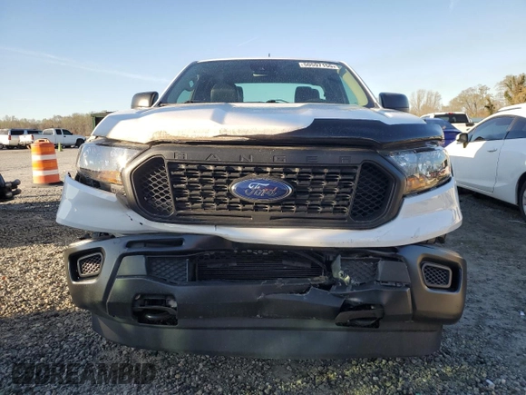 2020 Ford Ranger XL with VIN 1FTER1FH4LLA44004, listed as a Copart auction lot 50597155 with 59,173 mi miles and Salvage Title. Bid and sale history available at carsss.com. Image 5.