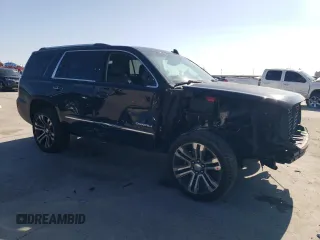 2017 GMC Yukon Denali with VIN 1GKS1CKJ5HR363368, listed as a Copart auction lot 46167715 with 134,515 mi miles and Salvage Title. Bid and sale history available at carsss.com. Image 4.