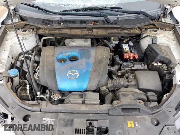2013 Mazda CX-5 Sport with VIN JM3KE2BE7D0158752, listed as a Copart auction lot 58613615 with 147,110 mi miles and Salvage title. Bid and sale history available at DreamBid. Image 12.