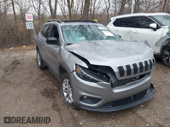 2022 Jeep Cherokee Latitude Lux z VIN 1C4PJMMN9ND511277, wystawiony jako IAAI lot #41151980 z przebiegiem 51 809 mil mil oraz . Historia ofert i sprzedaży dostępna na DreamBid. Obrazek 1.