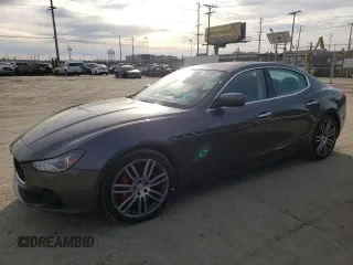 2016 Maserati Ghibli S with VIN ZAM57RSA8G1187158, listed as a Copart auction lot 44256914 with 81,725 mi miles. Bid and sale history available at carsss.com. Image 1.
