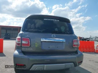 2018 Nissan Armada SL with VIN JN8AY2NC5J9557774, listed as a IAAI auction lot 40205321 with 100,123 mi miles and . Bid and sale history available at DreamBid. Image 16.