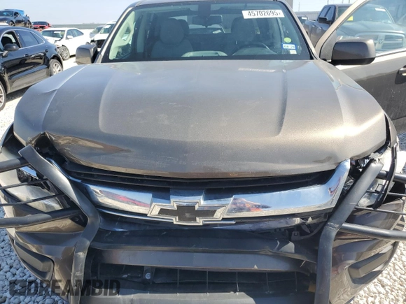 2016 Chevrolet Colorado 2WD WT with VIN 1GCGSBE36G1172092, listed as a Copart auction lot 45702695 with 102,230 mi miles and Salvage Title. Bid and sale history available at DreamBid. Image 11.