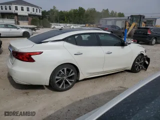 2017 Nissan Maxima Platinum with VIN 1N4AA6AP5HC411748, listed as a Copart auction lot 72342104 with 128,788 mi miles and Salvage Title. Bid and sale history available at carsss.com. Image 3.