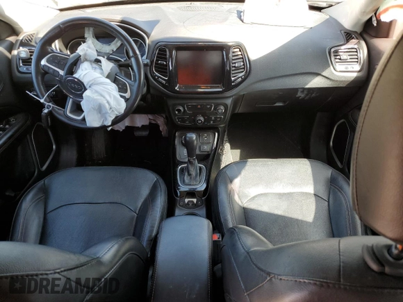 2020 Jeep Compass Limited with VIN 3C4NJDCB0LT203629, listed as a Copart auction lot 52348655 with 71,749 mi miles and Salvage title. Bid and sale history available at DreamBid. Image 8.