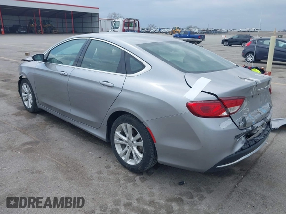 2015 Chrysler 200 Limited with VIN 1C3CCCAB8FN574495, listed as a IAAI auction lot 42027962 with 164,490 mi miles and . Bid and sale history available at DreamBid. Image 3.