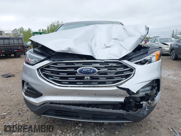 2019 Ford Edge Titanium with VIN 2FMPK4K99KBB56336, listed as a IAAI auction lot 42282600 with 52,422 mi miles and . Bid and sale history available at DreamBid. Image 13.