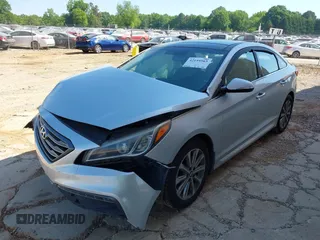2016 Hyundai Sonata Sport z VIN 5NPE34AF4GH343690, wystawiony jako IAAI lot #42159563 z przebiegiem 169 166 mil mil oraz . Historia ofert i sprzedaży dostępna na DreamBid. Obrazek 2.