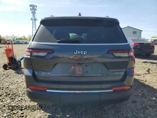 2021 Jeep Grand Cherokee Limited with VIN 1C4RJKBG0M8189881, listed as a Copart auction lot 54394555 with 47,424 mi miles and Salvage Title. Bid and sale history available at DreamBid. Image 6.