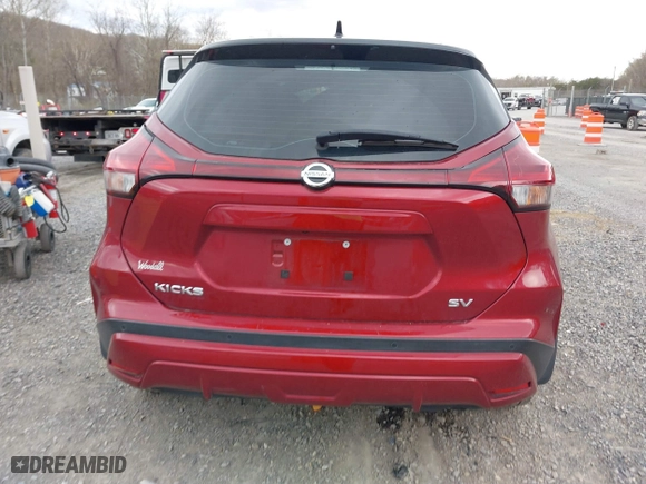 2021 Nissan Kicks SV with VIN 3N1CP5CV2ML534626, listed as a IAAI auction lot 41878089 with 36,606 mi miles. Bid and sale history available at carsss.com. Image 16.