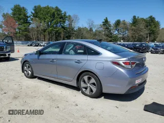 2016 Hyundai Sonata Hybrid Limited with VIN KMHE34L15GA029860, listed as a Copart auction lot 54985255 with 117,497 mi miles and Clean Title. Bid and sale history available at carsss.com. Image 2.