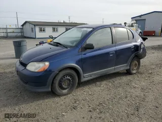 2001 Toyota ECHO with VIN JTDBT123110184931, listed as a Copart auction lot 52758615 with 229,308 mi miles and Salvage Title. Bid and sale history available at carsss.com. Image 1.