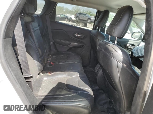 2019 Jeep Cherokee Latitude Plus with VIN 1C4PJLLB9KD226110, listed as a Copart auction lot 56486085 with 158,585 mi miles and Salvage title. Bid and sale history available at DreamBid. Image 12.