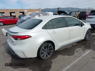 2021 Toyota Corolla XSE with VIN JTDT4MCE5MJ059366, listed as a IAAI auction lot 41692920 with 25,619 mi miles. Bid and sale history available at carsss.com. Image 4.