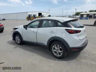 2020 Mazda CX-3 Sport with VIN JM1DKDB74L1474321, listed as a Copart auction lot 53352295 with 30,491 mi miles and Salvage Title. Bid and sale history available at carsss.com. Image 2.