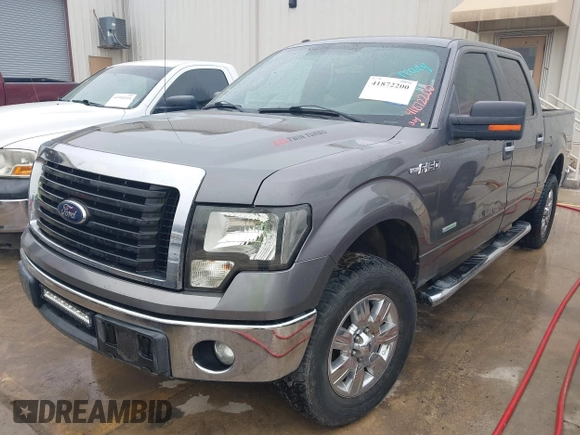 2012 Ford F-150 XL with VIN 1FTFW1CT9CKD47405, listed as a IAAI auction lot 41872200 with 180,266 mi miles. Bid and sale history available at carsss.com. Image 6.