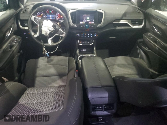 2023 GMC Terrain SLE with VIN 3GKALMEG4PL241960, listed as a Copart auction lot 56607085 with 21,390 mi miles and Non repairable. Bid and sale history available at DreamBid. Image 8.