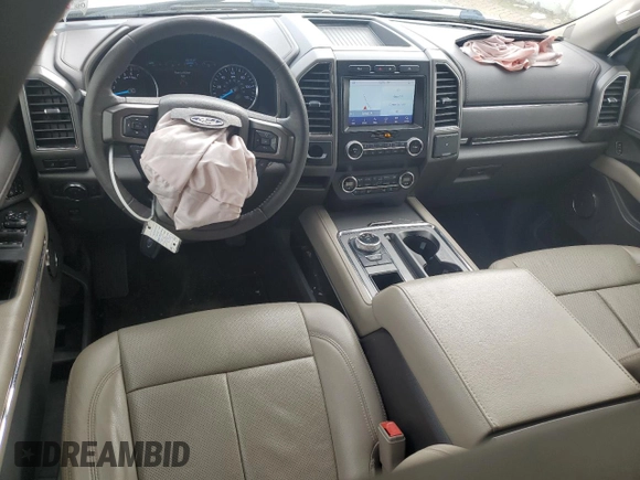 2020 Ford Expedition Max XLT with VIN 1FMJK1HT4LEA49126, listed as a Copart auction lot 44147455 with 104,949 mi miles and Salvage Title. Bid and sale history available at DreamBid. Image 8.