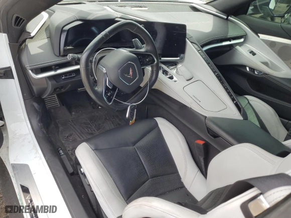 2023 Chevrolet Corvette 2LT with VIN 1G1YB2D40P5101955, listed as a Copart auction lot 68144174 with 0 mi miles and Salvage Title. Bid and sale history available at carsss.com. Image 8.