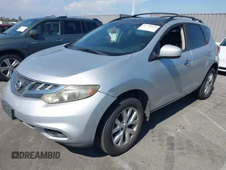 2011 Nissan Murano LE with VIN JN8AZ1MU3BW068665, listed as a IAAI auction lot 42173355 with 181,183 mi miles and . Bid and sale history available at carsss.com. Image 2.