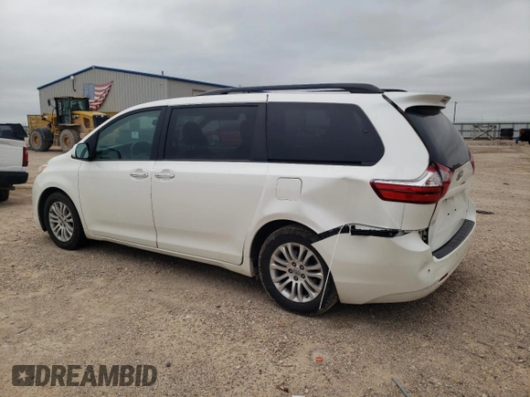2017 Toyota Sienna XLE Auto Access Seat with VIN 5TDYZ3DC1HS898650, listed as a Copart auction lot 55153815 with 112,393 mi miles and Salvage title. Bid and sale history available at DreamBid. Image 2.
