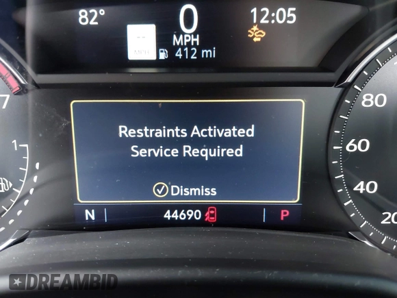 2023 Cadillac CT5 Premium Luxury z VIN 1G6DN5RK7P0119990, wystawiony jako IAAI lot #42293014 z przebiegiem 44 690 mil mil oraz . Historia ofert i sprzedaży dostępna na DreamBid. Obrazek 16.