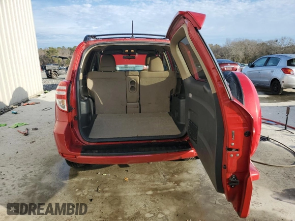 2012 Toyota RAV4 with VIN 2T3ZF4DV8CW150828, listed as a Copart auction lot 42558155 with 162,203 mi miles and Salvage Title. Bid and sale history available at carsss.com. Image 6.
