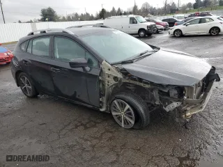 2020 Subaru Impreza Premium with VIN 4S3GTAV62L3712604, listed as a Copart auction lot 42326345 with 99,486 mi miles and Salvage Title. Bid and sale history available at carsss.com. Image 4.