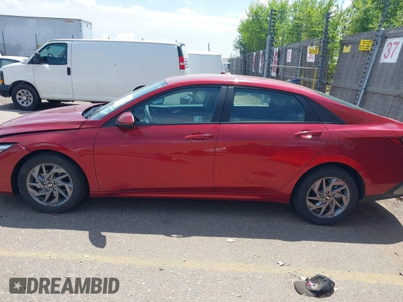 2024 Hyundai Elantra SEL with VIN KMHLM4DG3RU653519, listed as a IAAI auction lot 42761312 with 42,358 mi miles and . Bid and sale history available at DreamBid. Image 14.
