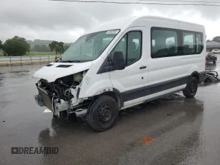 2019 Ford Transit Passenger XL with VIN 1FBAX2CM1KKA00739, listed as a Copart auction lot 58365955 with 52,725 mi miles and Salvage title. Bid and sale history available at DreamBid. Image 1.