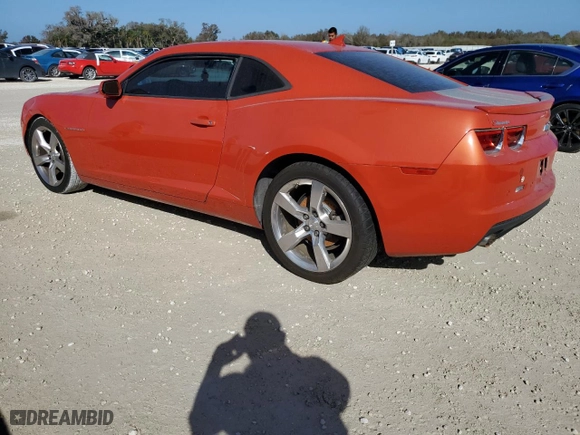 2013 Chevrolet Camaro LT with VIN 2G1FC1E36D9204624, listed as a Copart auction lot 78932224 with 0 mi miles and Salvage Title. Bid and sale history available at carsss.com. Image 2.