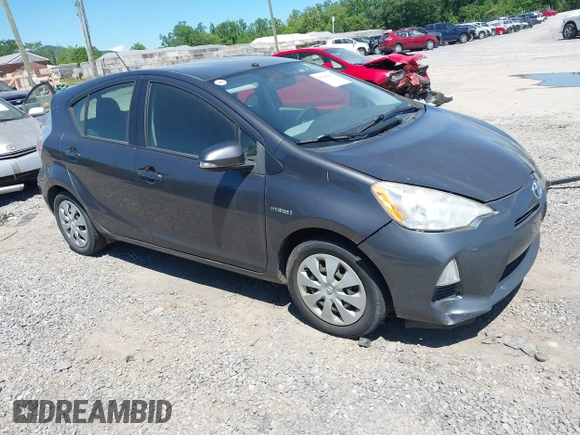 2012 Toyota Prius One z VIN JTDKDTB38C1013132, wystawiony jako IAAI lot #42345947 z przebiegiem 257 153 mil mil oraz . Historia ofert i sprzedaży dostępna na DreamBid. Obrazek 1.