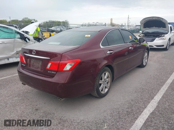2007 Lexus ES 350 with VIN JTHBJ46G172114071, listed as a IAAI auction lot 41990521 with 225,319 mi miles. Bid and sale history available at carsss.com. Image 4.