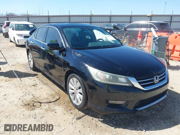 2014 Honda Accord EX-L with VIN 1HGCR2F89EA050202, listed as a IAAI auction lot 41785779 with 193,601 mi miles and . Bid and sale history available at carsss.com. Image 1.