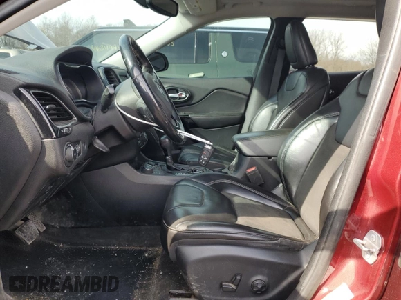 2019 Jeep Cherokee Latitude Plus with VIN 1C4PJMLX8KD369356, listed as a Copart auction lot 45351885 with 134,633 mi miles and Salvage Title. Bid and sale history available at carsss.com. Image 7.