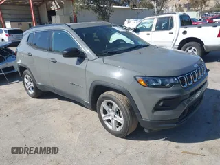 2023 Jeep Compass Latitude with VIN 3C4NJDBN5PT540444, listed as a IAAI auction lot 41820993 with 47,516 mi miles and . Bid and sale history available at DreamBid. Image 1.