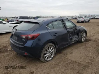 2014 Mazda 3 S Touring with VIN JM1BM1L33E1158973, listed as a Copart auction lot 44625435 with 83,203 mi miles and Salvage Title. Bid and sale history available at DreamBid. Image 3.