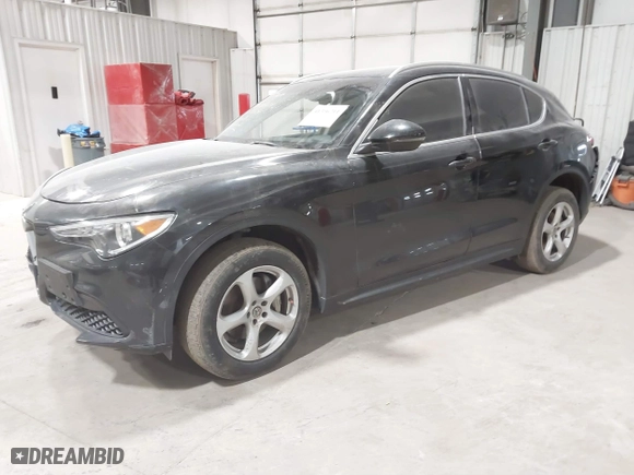 2019 Alfa Romeo Stelvio with VIN ZASPAKAN7K7C35353, listed as a IAAI auction lot 41356211 with 46,427 mi miles. Bid and sale history available at carsss.com. Image 22.