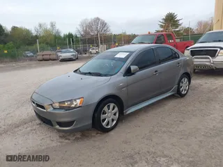 2015 Mitsubishi Lancer ES with VIN JA32U2FU5FU009375, listed as a IAAI auction lot 41933425 with 241,396 mi miles. Bid and sale history available at carsss.com. Image 2.
