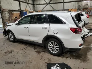 2020 Kia Sorento LX V6 with VIN 5XYPGDA51LG700748, listed as a Copart auction lot 50105295 with 43,620 mi miles and Salvage Title. Bid and sale history available at carsss.com. Image 2.