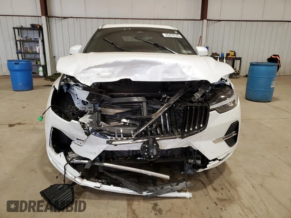 2023 Volvo XC60 Plus Bright Theme with VIN YV4L12RN3P1323237, listed as a Copart auction lot 45478745 with 16,592 mi miles and Salvage Title. Bid and sale history available at carsss.com. Image 5.