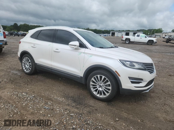 2018 Lincoln MKC Reserve with VIN 5LMCJ3C98JUL12561, listed as a Copart auction lot 58420665 with 66,790 mi miles and Salvage title. Bid and sale history available at DreamBid. Image 4.