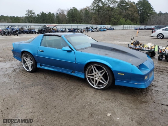 1986 Chevrolet Camaro Z28 Sport with VIN 1G1FP87H7GN103471, listed as a Copart auction lot 86858694 with 113,228 mi miles and Clean Title. Bid and sale history available at carsss.com. Image 4.