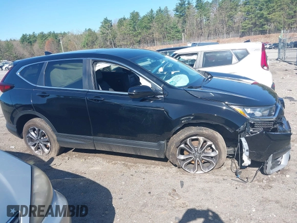 2021 Honda CR-V EX-L with VIN 2HKRW2H84MH623206, listed as a IAAI auction lot 42133695 with 54,250 mi miles and . Bid and sale history available at DreamBid. Image 13.