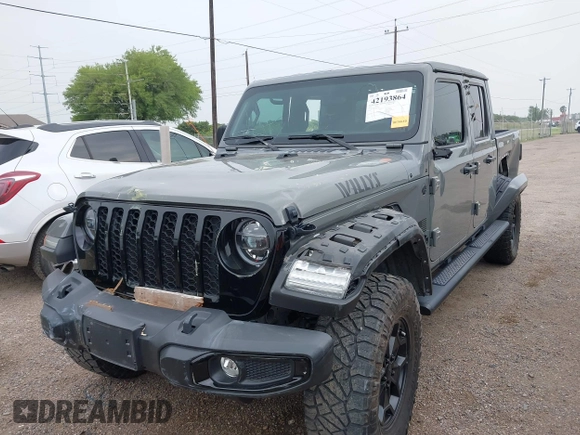 2022 Jeep Gladiator Texas Trail z VIN 1C6HJTAG2NL176011, wystawiony jako IAAI lot #42193864 z przebiegiem 27 219 mil mil oraz . Historia ofert i sprzedaży dostępna na DreamBid. Obrazek 22.