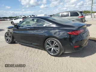 2020 Infiniti Q60 Luxe with VIN JN1EV7EK5LM340240, listed as a Copart auction lot 43447795 with 15,198 mi miles and Salvage Title. Bid and sale history available at carsss.com. Image 2.