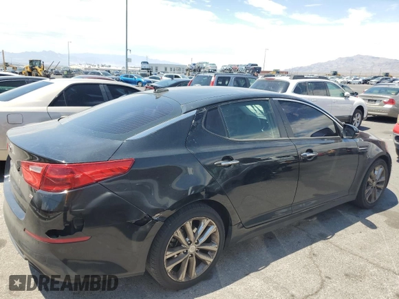 2015 Kia Optima LX with VIN 5XXGM4A77FG355230, listed as a Copart auction lot 55334165 with 123,567 mi miles and Clean title. Bid and sale history available at DreamBid. Image 3.