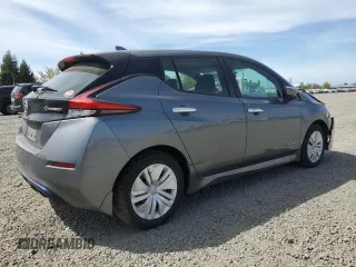 2018 Nissan LEAF SV with VIN 1N4AZ1CP7JC302433, listed as a Copart auction lot 53569885 with 77,918 mi miles and Salvage title. Bid and sale history available at DreamBid. Image 3.