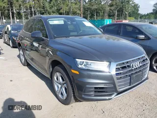2019 Audi Q5 Premium with VIN WA1ANAFY7K2094193, listed as a IAAI auction lot 42773423 with 56,814 mi miles and . Bid and sale history available at DreamBid. Image 1.
